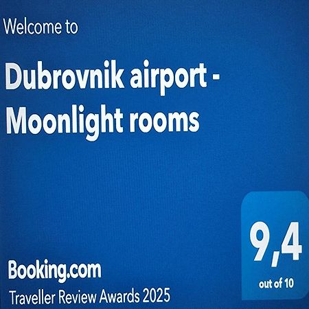 Dubrovnik Airport - Moonlight Rooms Mocici Buitenkant foto
